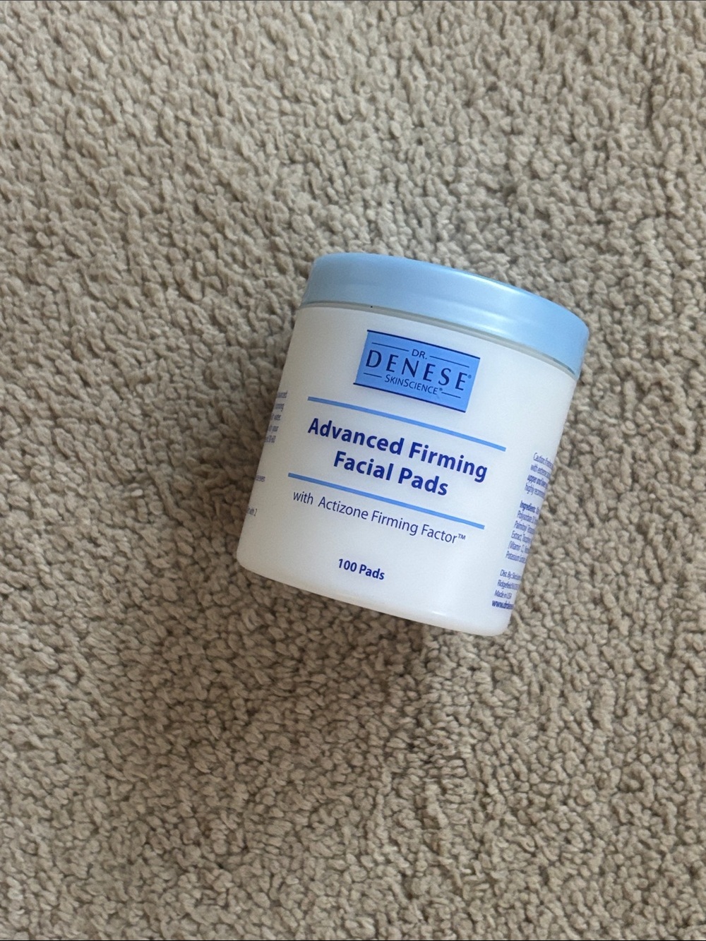 Advanced Firming Facial Pads - Light Blue